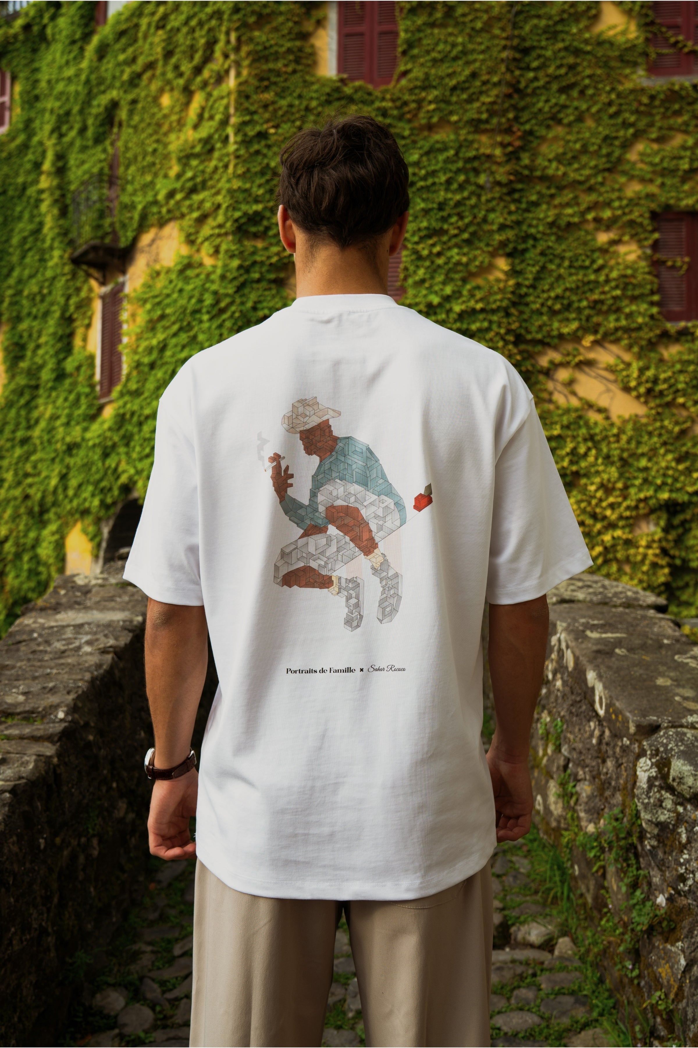 Portraits de Famille Echoes Fly Away Tee Back