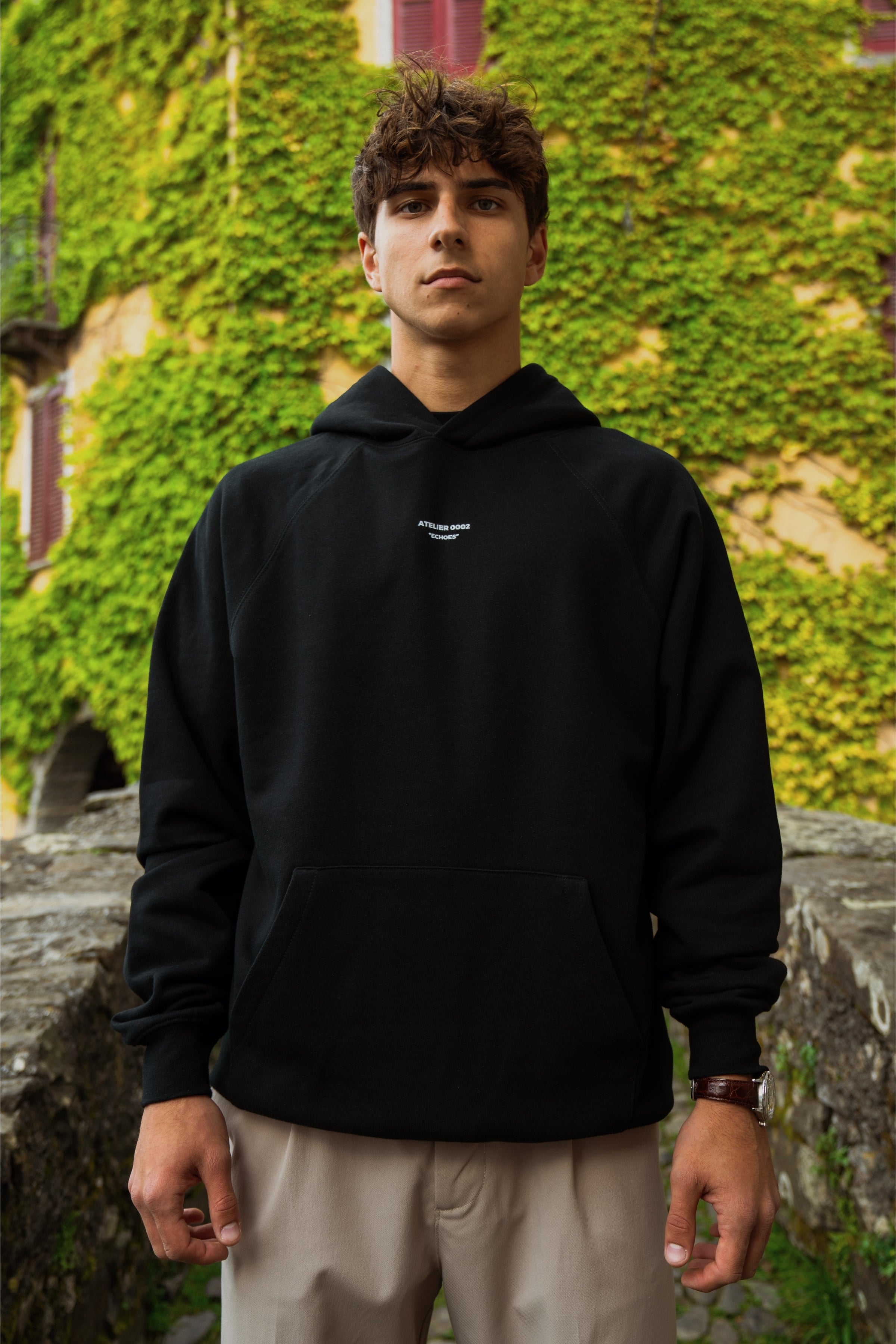 Portraits de Famille Echoes Hoodie Front