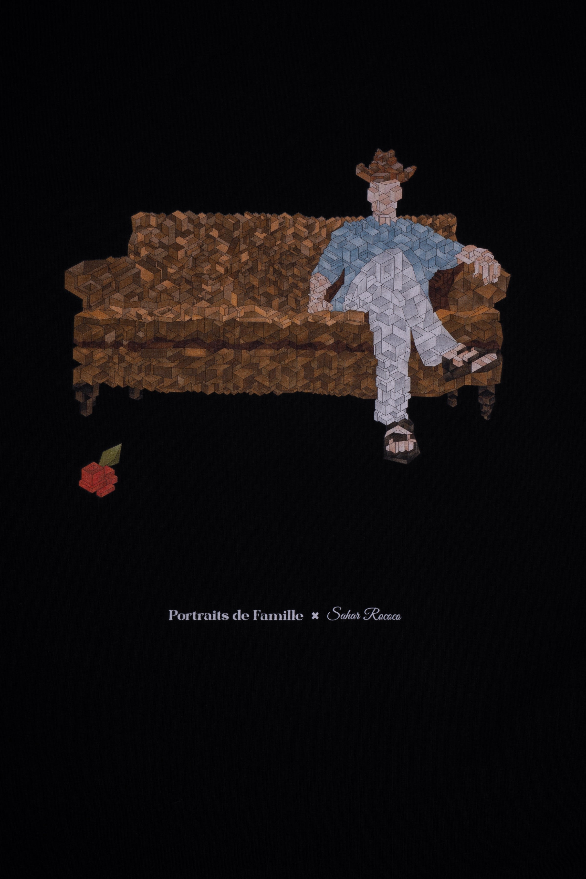 Portraits de Famille Echoes Waiting Room Details Back