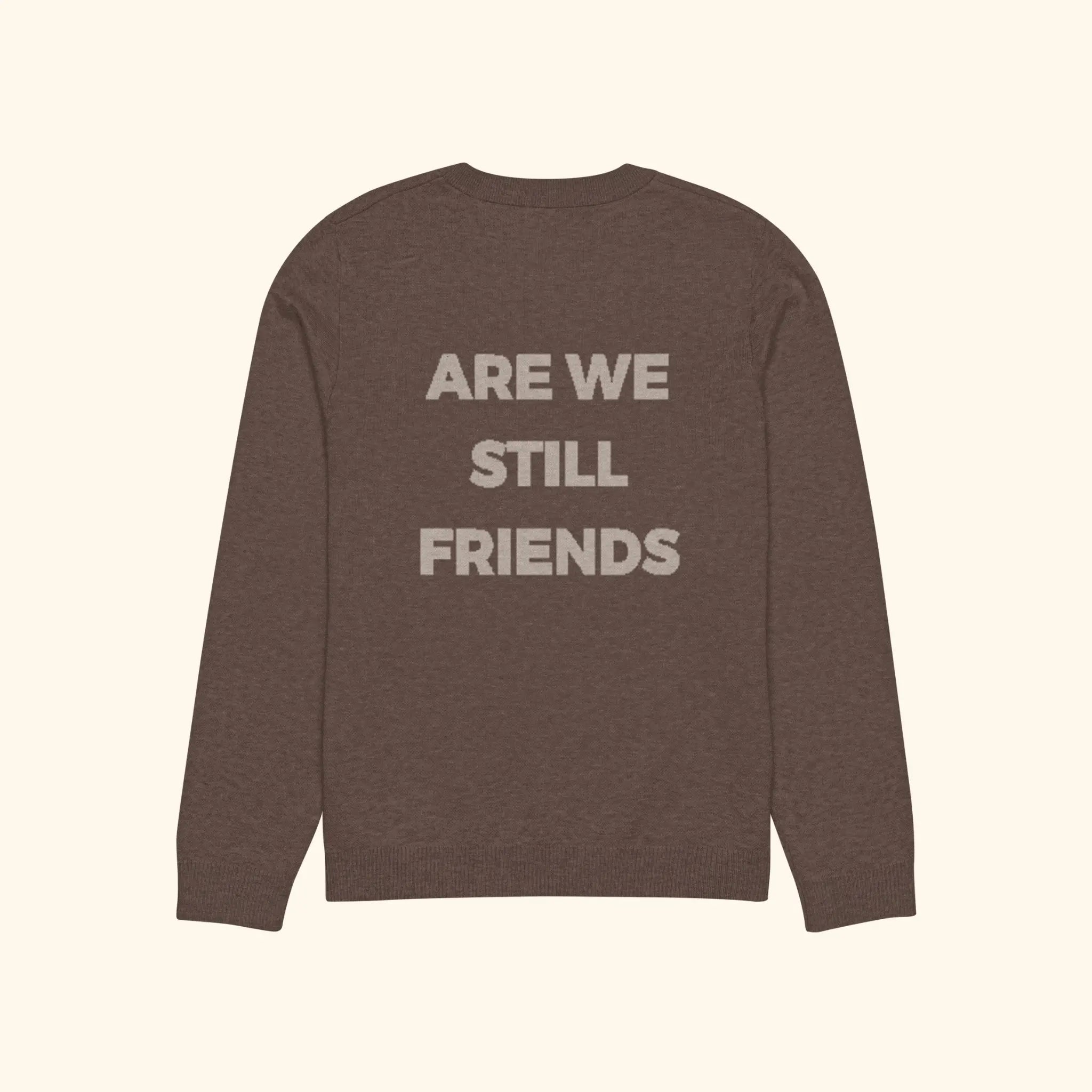 Portraits de Famille The Sweater Question Antique Amber Heavy Cotton Back