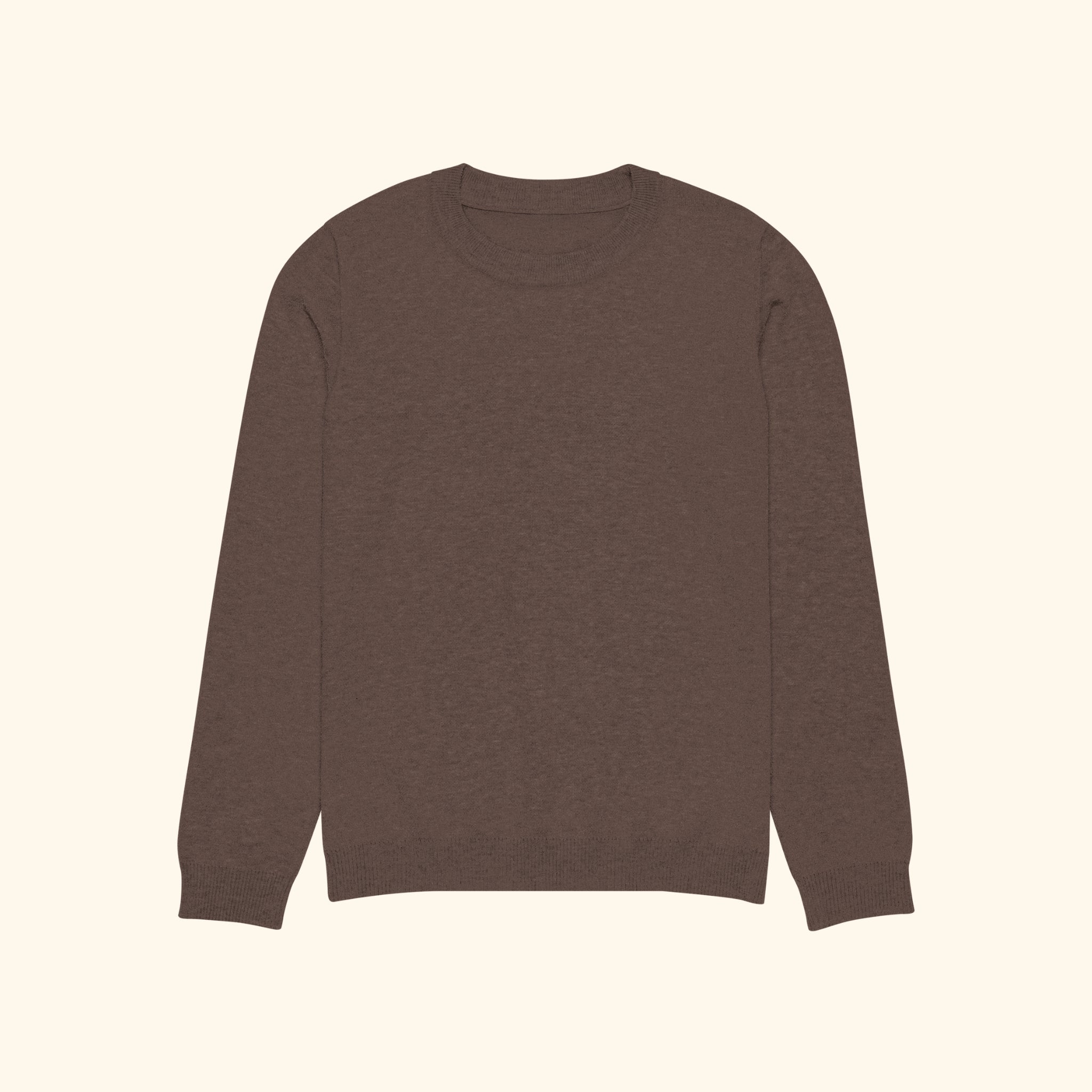 Portraits de Famille The Sweater Question Antique Amber Heavy Cotton Front