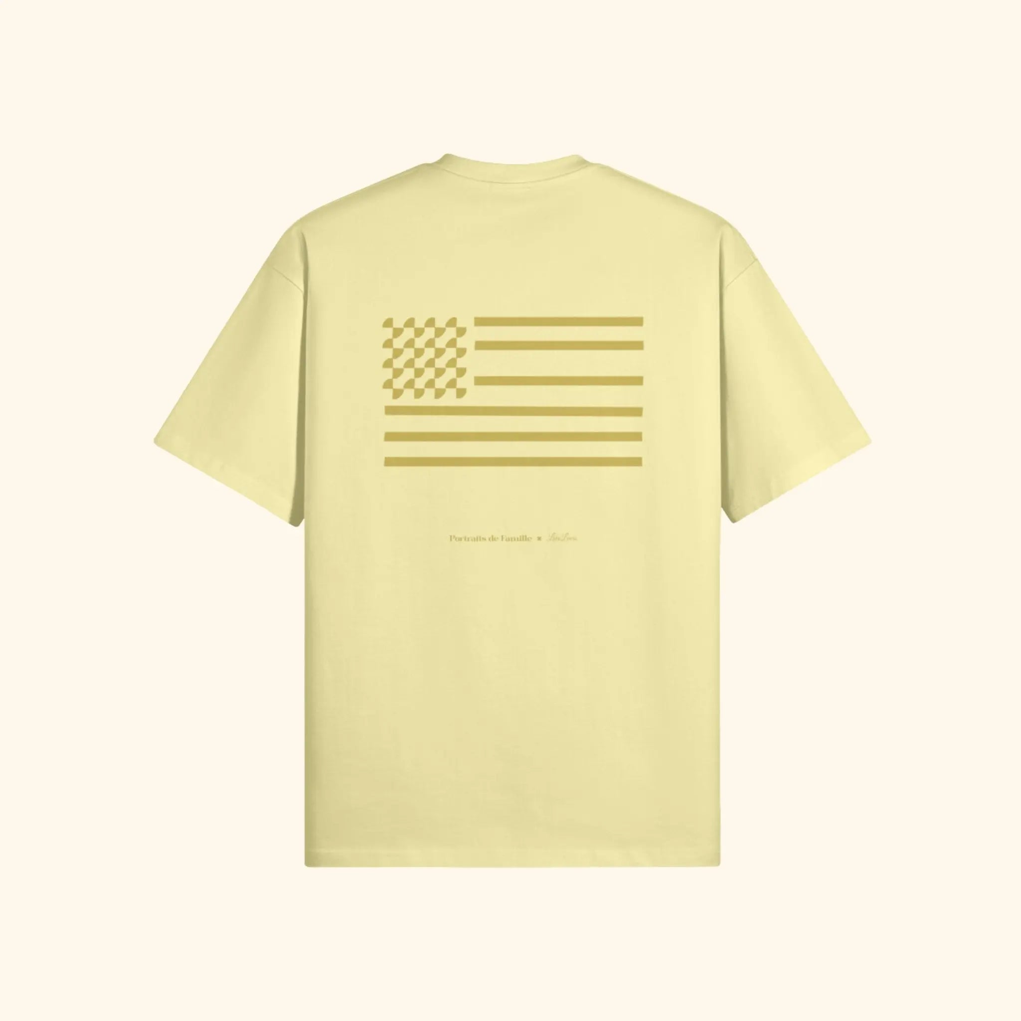 Portraits de Famille The Tee United Lemonade Heavy Cotton Back