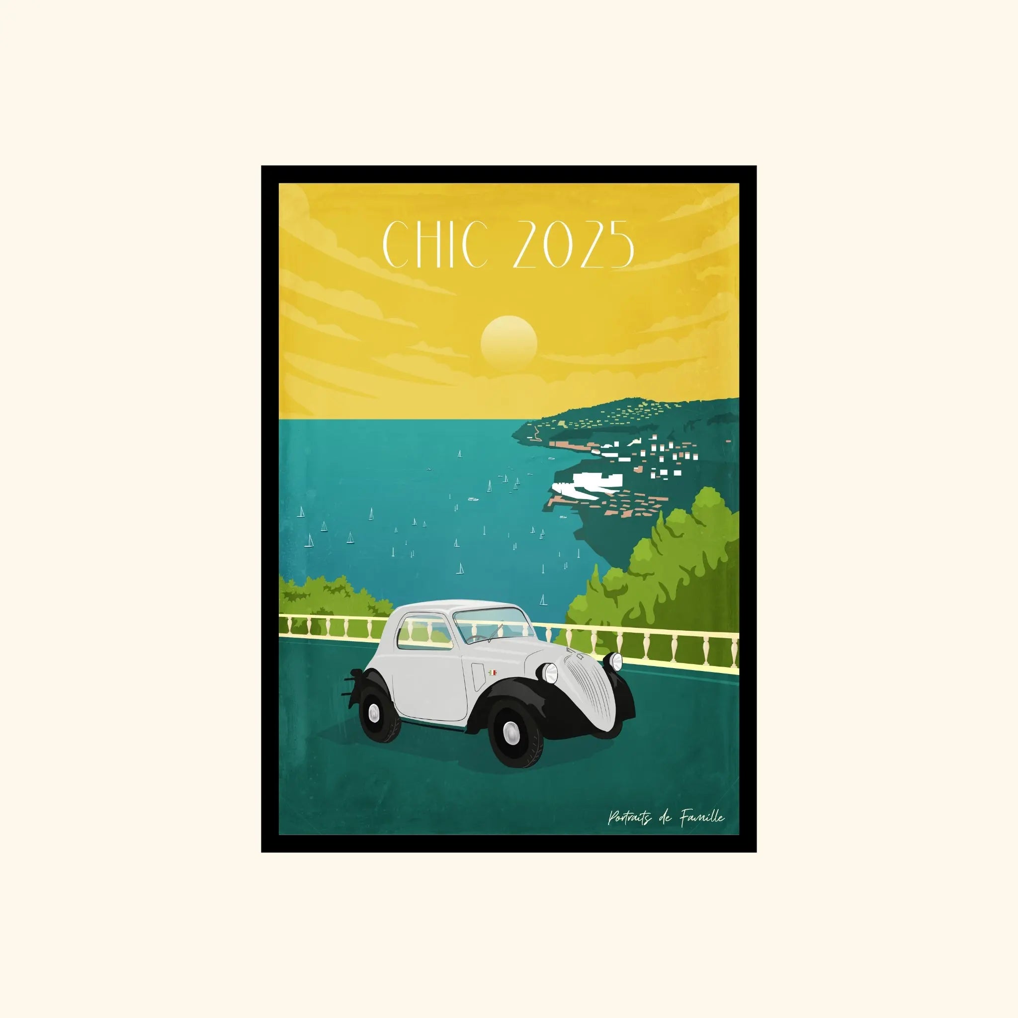 Portraits de Famille Chic The Print Drive High Quality Unframed Giclee Paper Type Hahnemuehle Pearl Paper