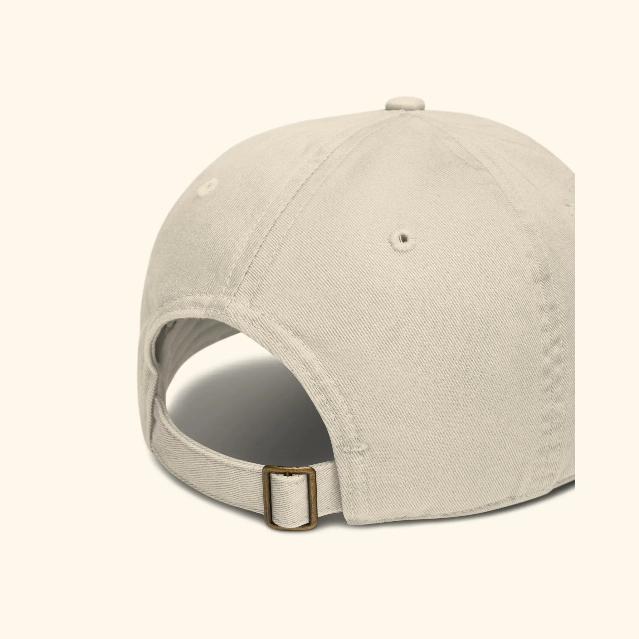 Portraits de Famille The Cap Amigos Gentle Beige Organic Cotton Back Side