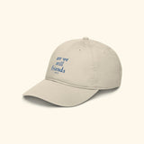 Portraits de Famille The Cap Amigos Gentle Beige Organic Cotton Front Side