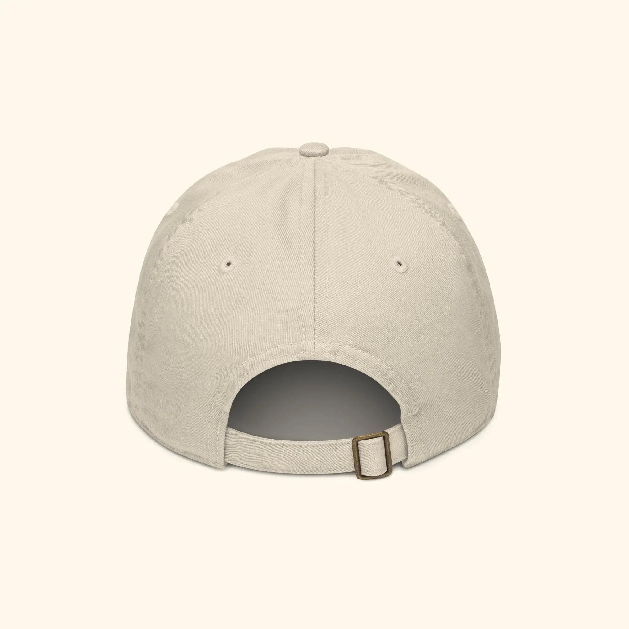 Portraits de Famille Dar VIda The Cap Pasión Gentle Beige Organic Cotton Back