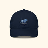 Portraits de Famille Dar VIda The Cap Pasión Pacific Blue Organic Cotton Front