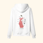Portraits de Famille Dar Vida The Hoodie Bailaora Off White Heavy Cotton Back
