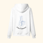 Portraits de Famille Dar Vida The Hoodie Flamenca Off White Heavy Cotton Back