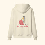 Portraits de Famille Dar Vida The Hoodie Gloria Pastel Beige Heavy Cotton Back