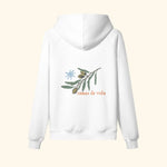 Portraits de Famille Dar Vida The Hoodie Ramas De Vida Off White Heavy Cotton Back