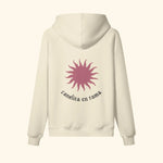 Portraits de Famille Dar Vida The Hoodie Sol Pastel Beige Heavy Cotton Back