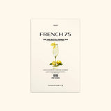 Portraits de Famille Liquid The Postcard French 75 Matte Paper Front