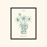 Portraits de Famille Dar Vida The Print Flor High Quality Unframed Giclee Paper Type Hahnemuhle Pearl Paper