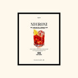 Portraits de Famille Dar Vida The Print Negroni High Quality Unframed Giclee Paper Type Hahnemuhle Pearl Paper