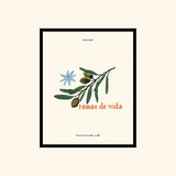 Portraits de Famille Dar Vida The Print Ramas De Vida High Quality Unframed Giclee Paper Type Hahnemuhle Pearl Paper