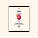 Portraits de Famille Dar Vida The Print Sangria High Quality Unframed Giclee Paper Type Hahnemuhle Pearl Paper