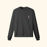 Portraits de Famille Dar Vida The Sweatshirt Bailaora Midnight Black Heavy Cotton Front