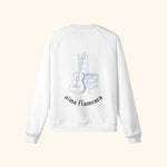 Portraits de Famille Dar Vida The Sweatshirt Flamenca Off White Heavy Cotton Back