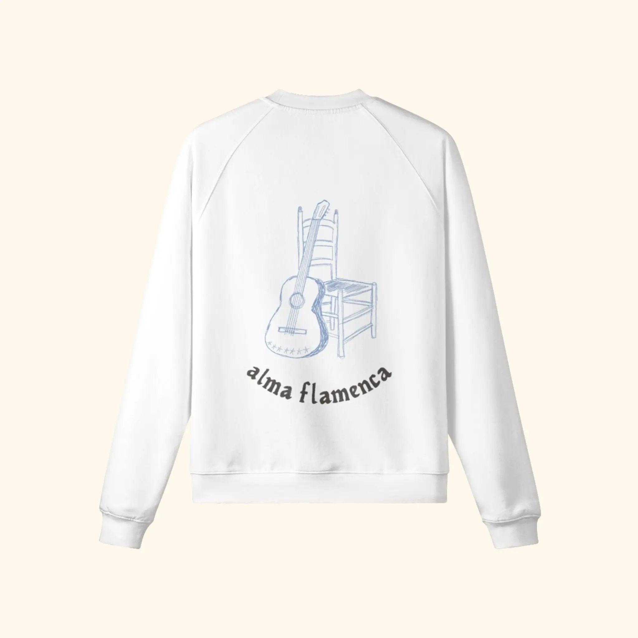 Portraits de Famille Dar Vida The Sweatshirt Flamenca Off White Heavy Cotton Back