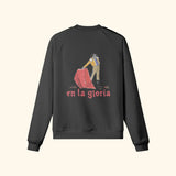 Portraits de Famille Dar Vida The Sweatshirt Gloria Midnight Black Heavy Cotton Back