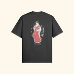 Portraits de Famille Dar Vida The Tee Bailaora Midnight Black Heavy Cotton Back