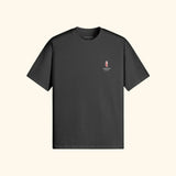 Portraits de Famille Dar Vida The Tee Bailaora Midnight Black Heavy Cotton Front