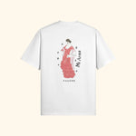 Portraits de Famille Dar Vida The Tee Bailaora Off White Heavy Cotton Back