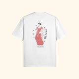 Portraits de Famille Dar Vida The Tee Bailaora Off White Heavy Cotton Back