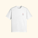 Portraits de Famille Dar Vida The Tee Bailaora Off White Heavy Cotton Front