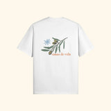 Portraits de Famille Dar Vida The Tee Ramas De Vida Off White Heavy Cotton Back