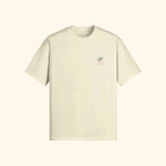 Portraits de Famille Dar Vida The Tee Ramas De Vida Pastel Cream Heavy Cotton Front