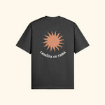 Portraits de Famille Dar Vida The Tee Sol Midnight Black Heavy Cotton Back