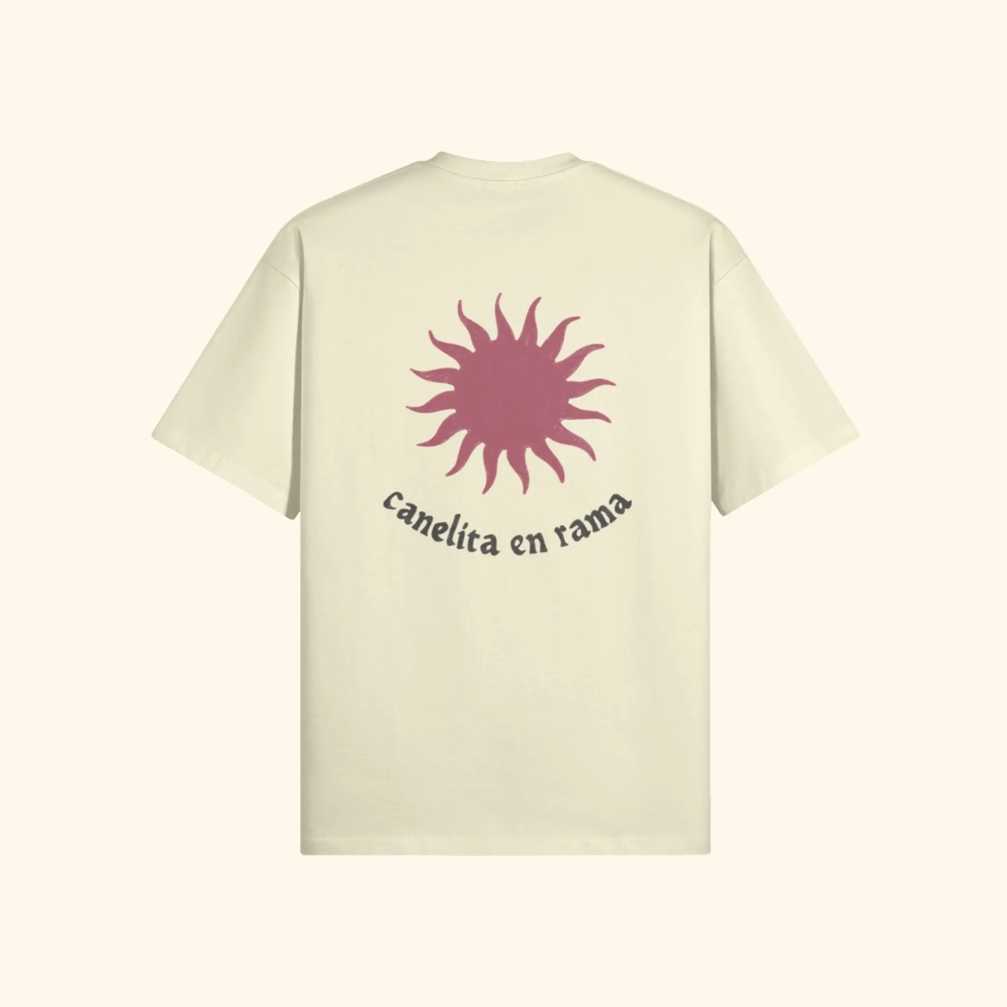 Portraits de Famille Dar Vida The Tee Sol Pastel Cream Heavy Cotton Back