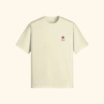 Portraits de Famille Dar Vida The Tee Sol Pastel Cream Heavy Cotton Front