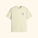 Portraits de Famille Dar Vida The Tee Sol Pastel Cream Heavy Cotton Front