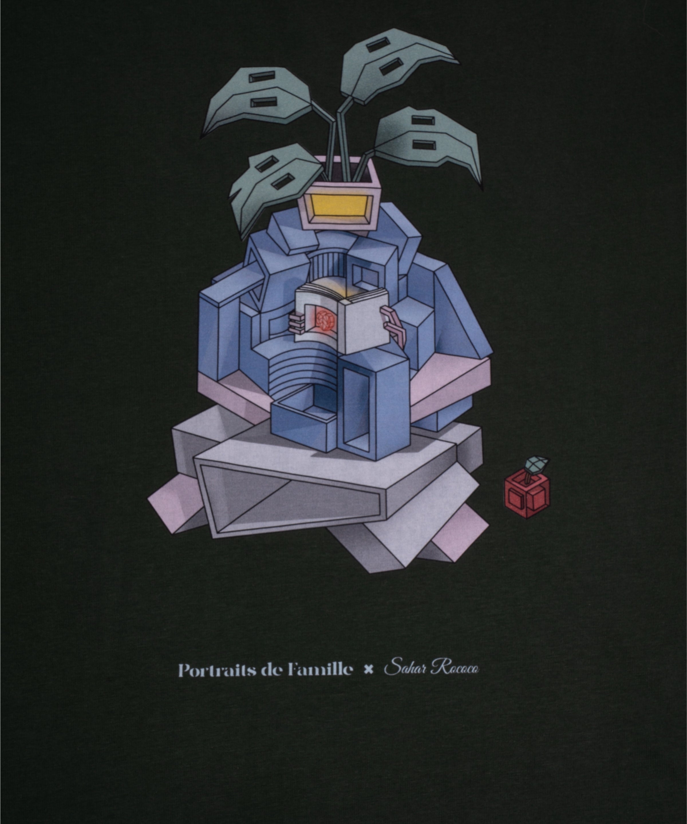 Portraits de Famille Echoes Blooming Details Back