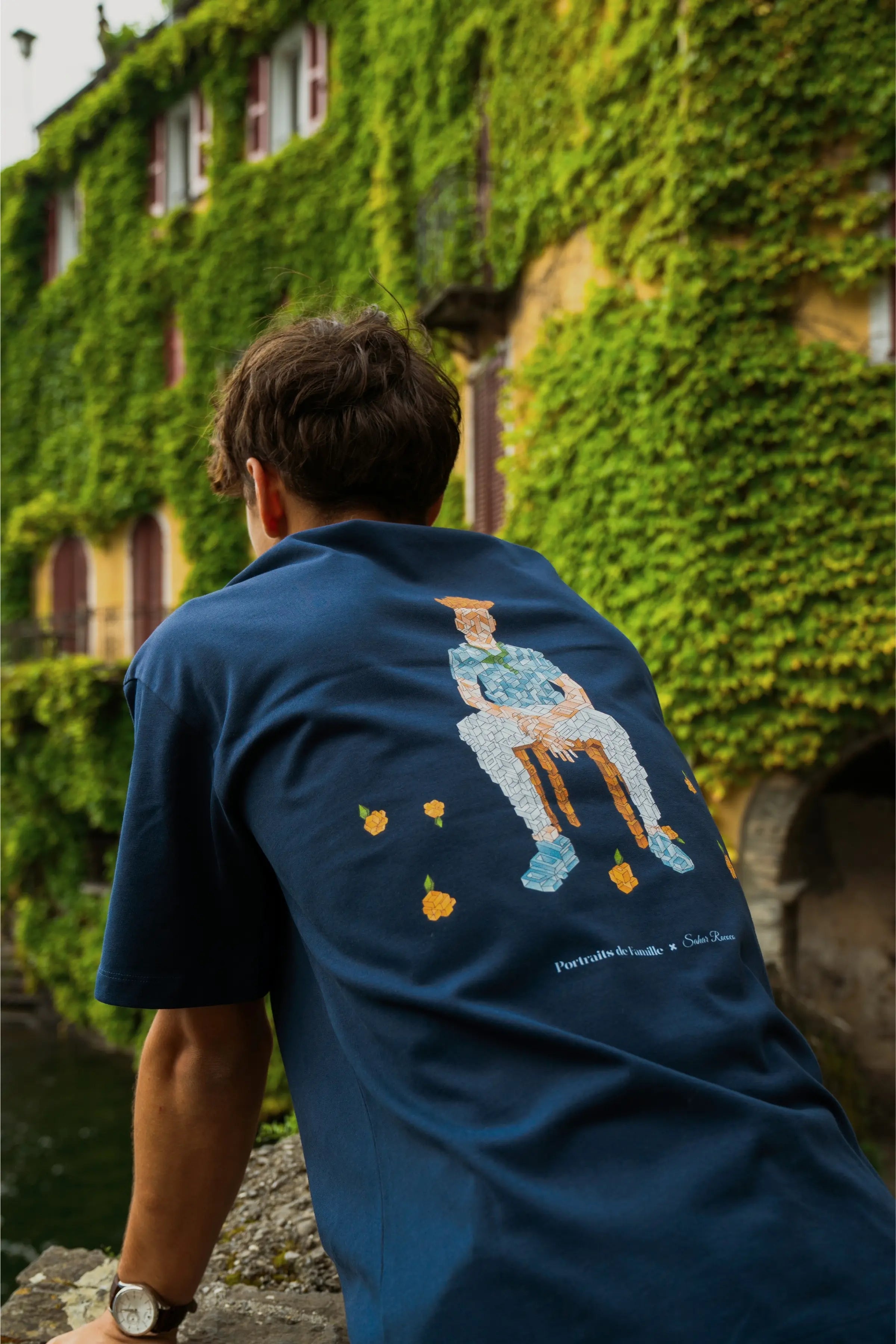Portraits de Famille Echoes Collection List Tees
