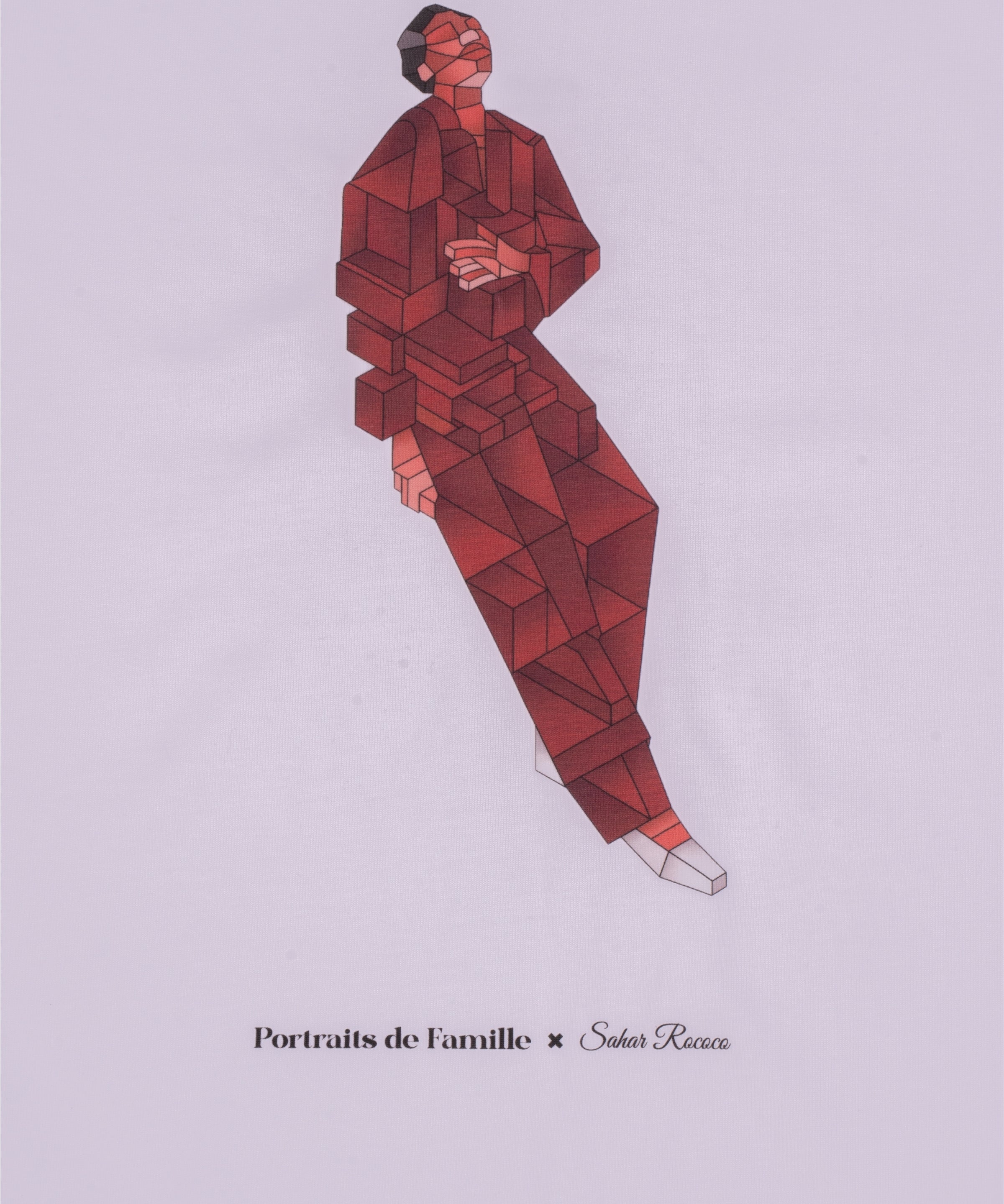 Portraits de Famille Echoes Discomfort Details Back