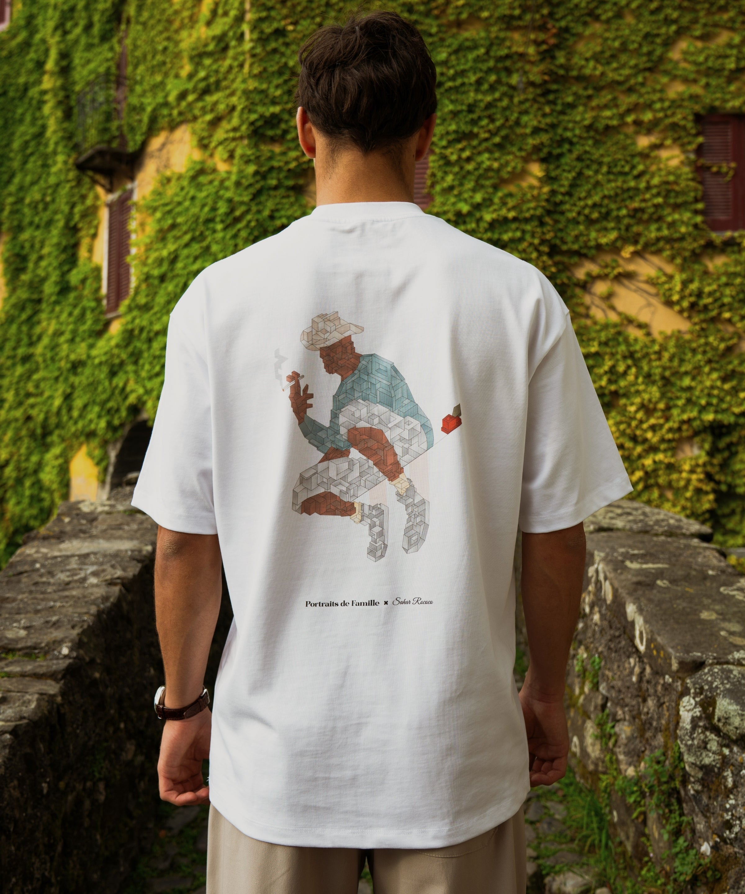 Portraits de Famille Echoes Fly Away Tee Back