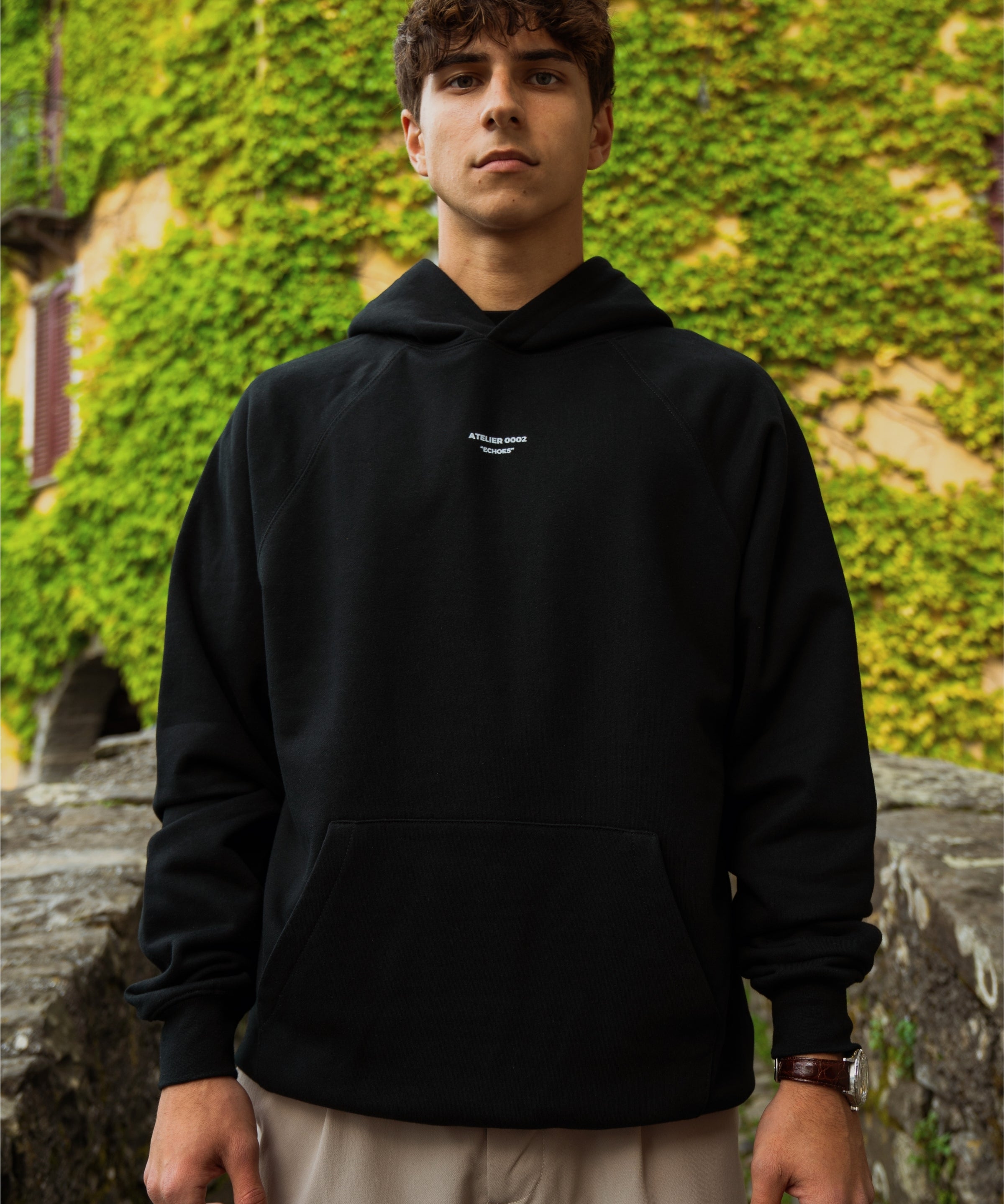 Portraits de Famille Echoes Hoodie Front