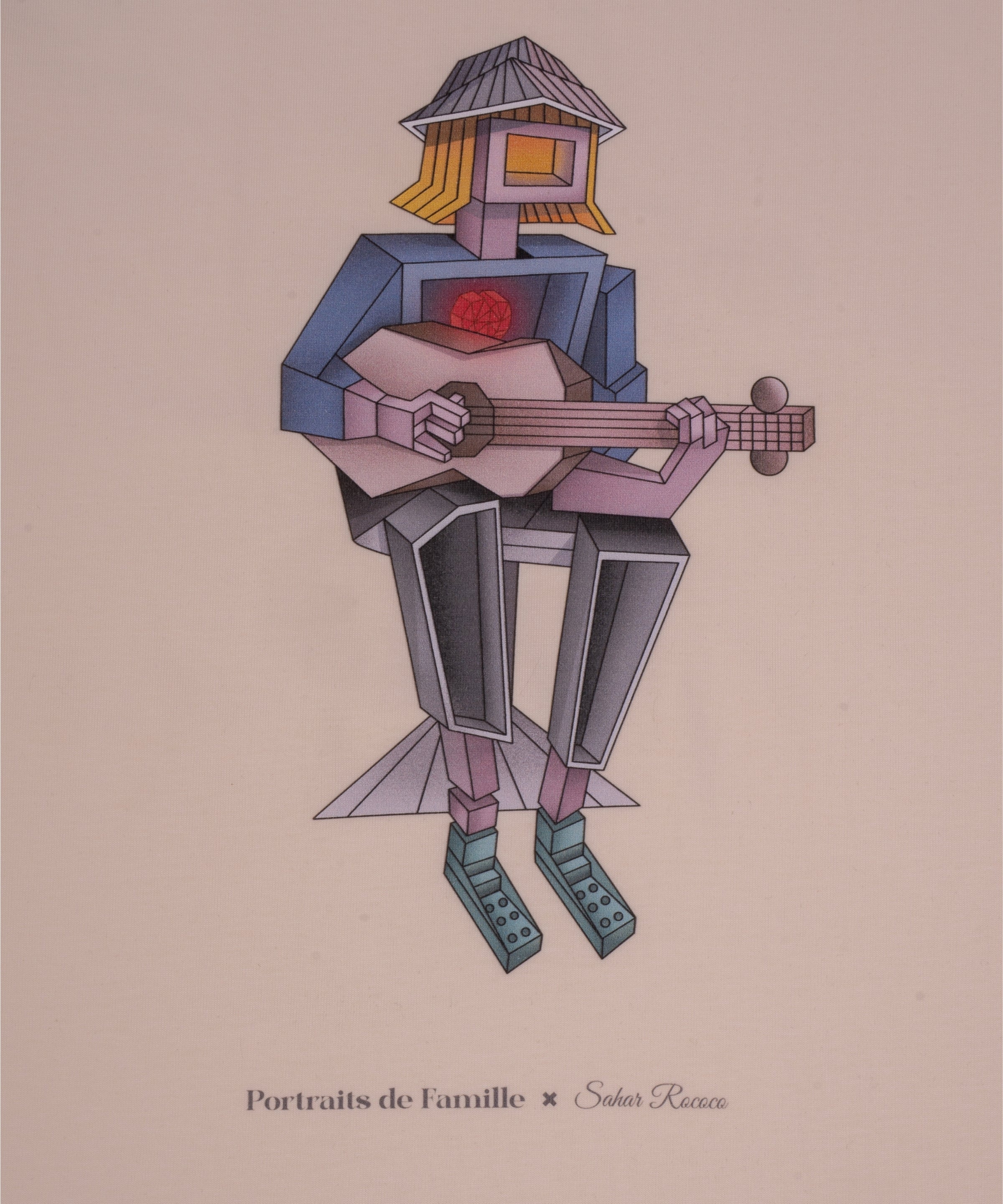 Portraits de Famille Echoes Lost Details Back