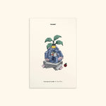 Portraits de Famille Echoes The Postcard Blooming Matte Paper Front