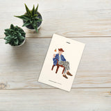 Portraits de Famille Echoes The Postcard Catch Matte Paper Above