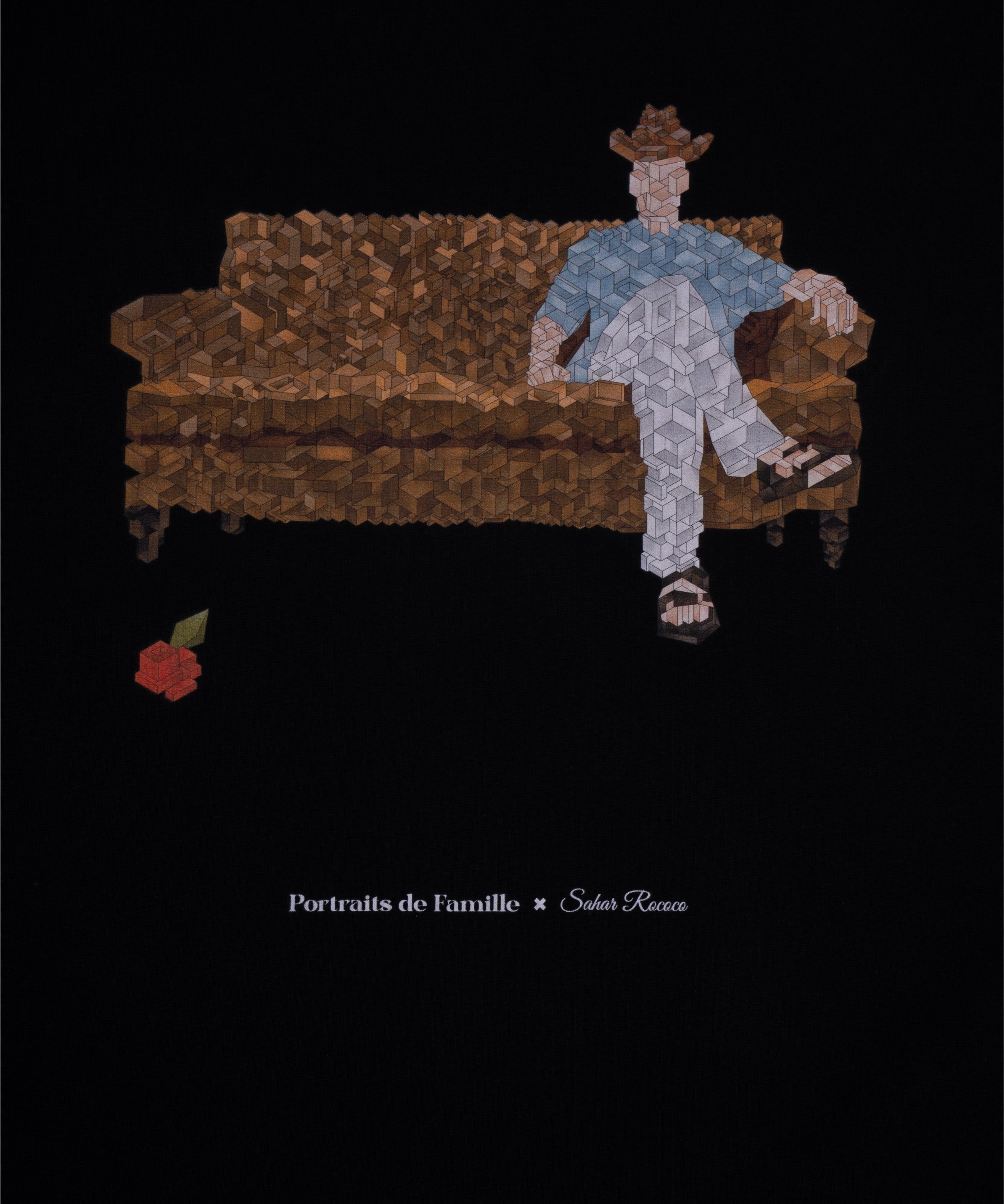 Portraits de Famille Echoes Waiting Room Details Back