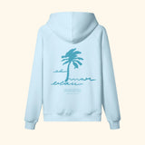 Portraits de Famille El Mar Blau The Hoodie El Mar Blau Azure Whisper Heavy Cotton Back