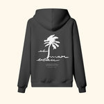 Portraits de Famille El Mar Blau The Hoodie El Mar Blau Midnight Black Heavy Cotton Back