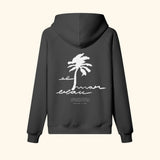 Portraits de Famille El Mar Blau The Hoodie El Mar Blau Midnight Black Heavy Cotton Back