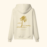 Portraits de Famille El Mar Blau The Hoodie El Mar Blau Pastel Beige Heavy Cotton Back