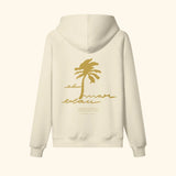 Portraits de Famille El Mar Blau The Hoodie El Mar Blau Pastel Beige Heavy Cotton Back